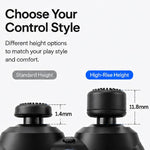 Cappucci antiscivolo in silicone per joystick 8 pezzi