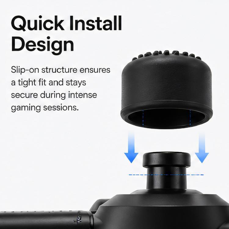 Cappucci antiscivolo in silicone per joystick 8 pezzi
