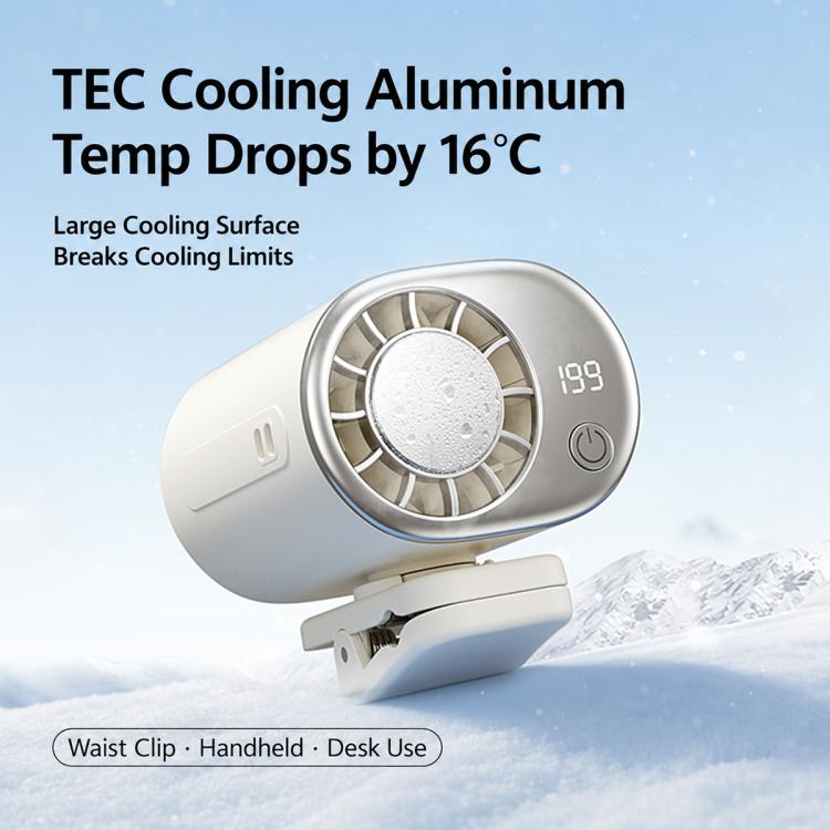 Ventilatore portatile Y32 con raffreddamento a semiconduttore e clip - immagine 10