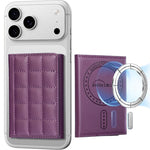 Supporto magnetico quadrato con slot RFID per cellulare