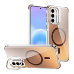 Custodia magnetica con supporto e lente camaleontica per Galaxy S26 Ultra e A57