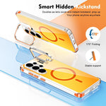 Custodia magnetica con supporto e lente camaleontica per Galaxy S26 Ultra e A57