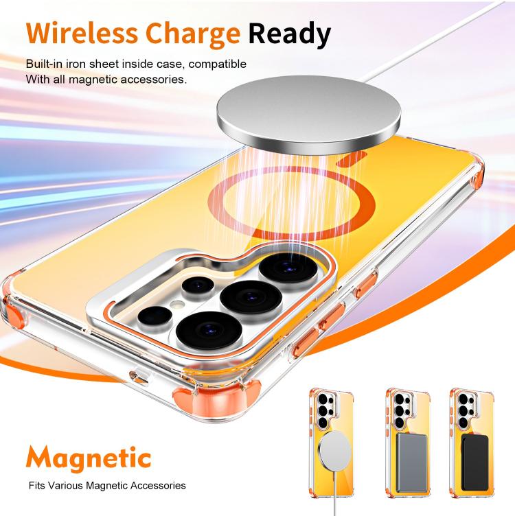 Custodia magnetica con supporto e lente camaleontica per Galaxy S26 Ultra e A57