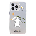 Custodia ibrida PC TPU con motivo per iPhone 12 Pro Max