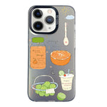 Custodia ibrida PC TPU con motivo per iPhone 12 Pro Max