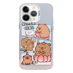Custodia ibrida PC TPU con motivo per iPhone 12 Pro Max