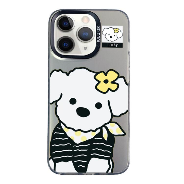 Custodia ibrida PC TPU con motivo per iPhone 12 Pro Max