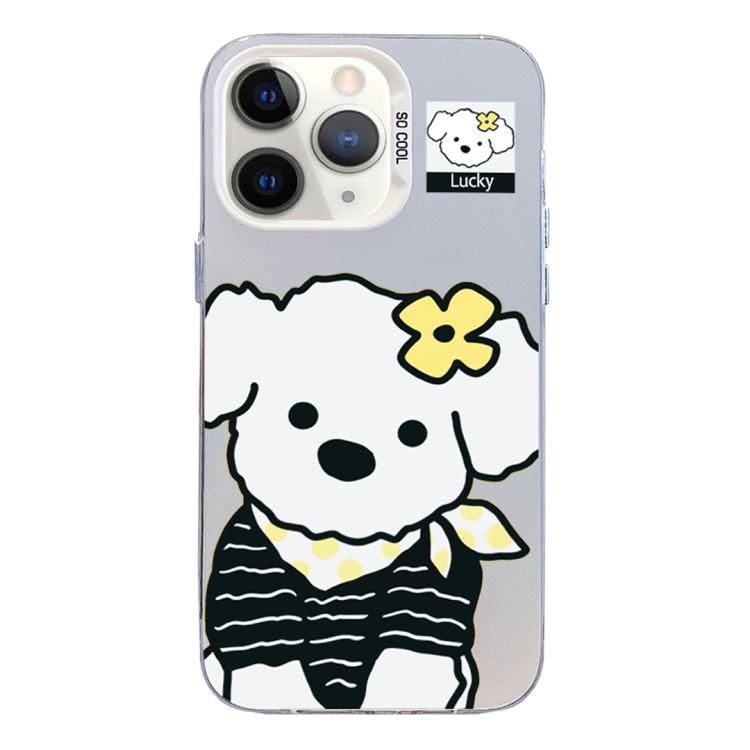 Custodia ibrida PC TPU con motivo per iPhone 12 Pro Max