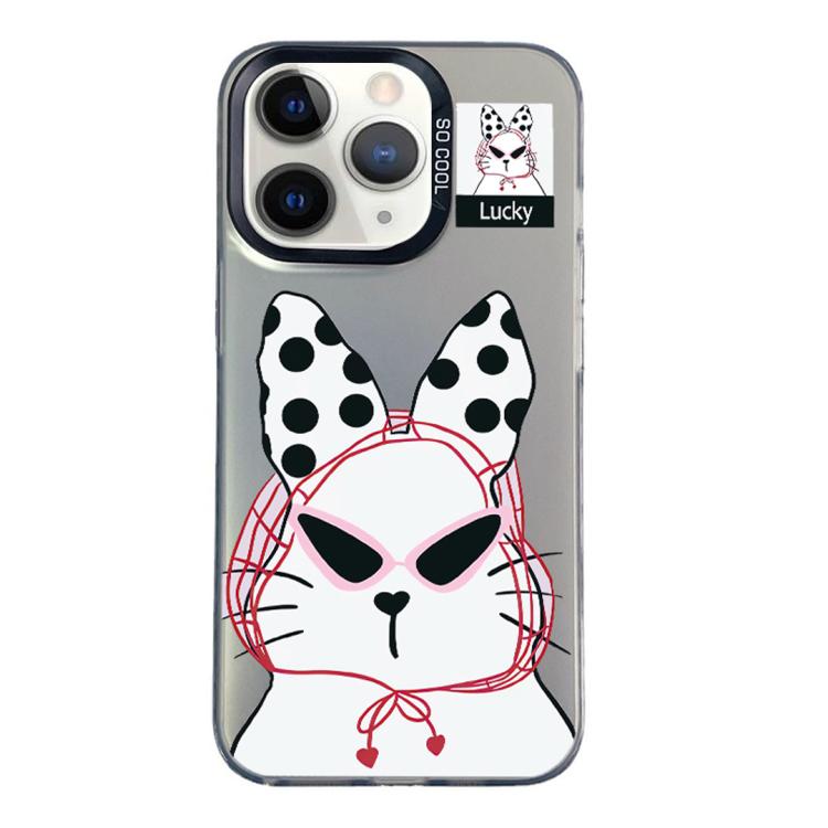 Custodia ibrida PC TPU con motivo per iPhone 12 Pro Max