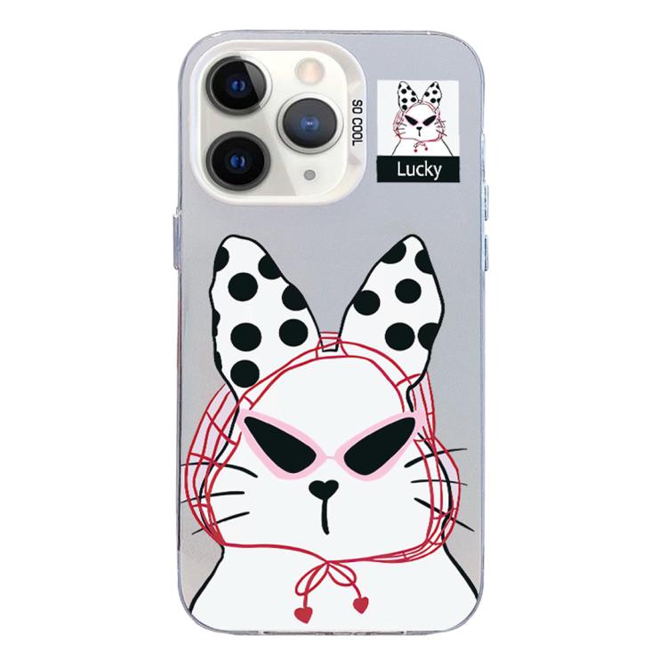 Custodia ibrida PC TPU con motivo per iPhone 12 Pro Max