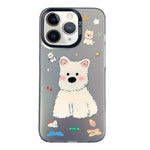 Custodia ibrida PC TPU con motivo per iPhone 12 Pro Max