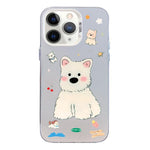 Custodia ibrida PC TPU con motivo per iPhone 12 Pro Max