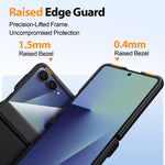 Custodia in similpelle PU con pellicola per Galaxy Z Flip7 5G