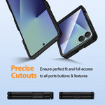 Custodia in similpelle PU con pellicola per Galaxy Z Flip7 5G