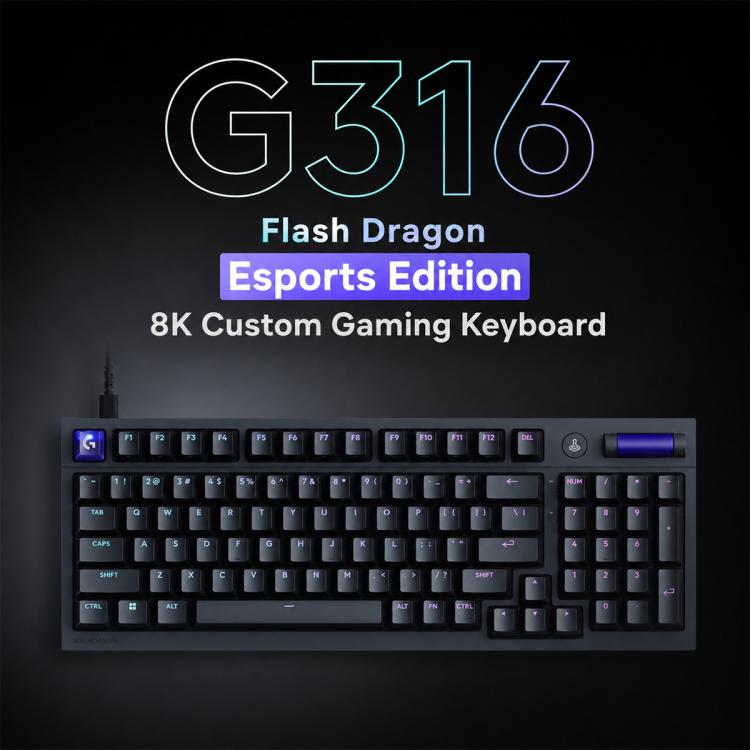 Tastiera meccanica da gioco Logitech G316 8K Esports Edition