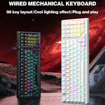 Tastiera meccanica cablata Lenovo GK10 RGB 98 tasti