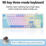 Tastiera meccanica wireless Lenovo GK10 RGB 98 tasti