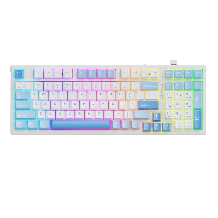 Tastiera meccanica wireless Lenovo GK10 RGB 98 tasti