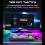 Tastiera meccanica wireless Lenovo GK10 RGB 98 tasti