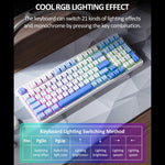 Tastiera meccanica wireless Lenovo GK10 RGB 98 tasti