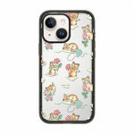 Custodia TPU trasparente con motivo animali per iPhone 14 Plus