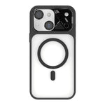 Custodia magnetica ibrida in TPU e PC per iPhone 15 Pro