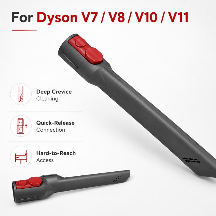 Bocchetta piatta ricambio per aspirapolvere Dyson V7 V8 V10 V11