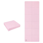 Tappetino yoga fitness pieghevole antiscivolo 4 mm