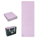 Tappetino yoga fitness pieghevole antiscivolo 4 mm
