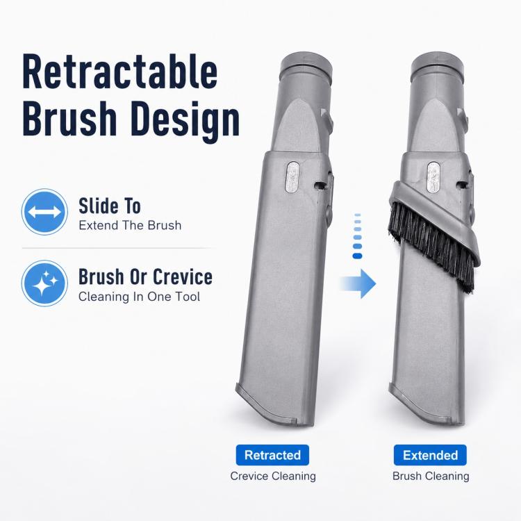 Spazzola stretta retrattile per aspirapolvere Dyson V6 e DC