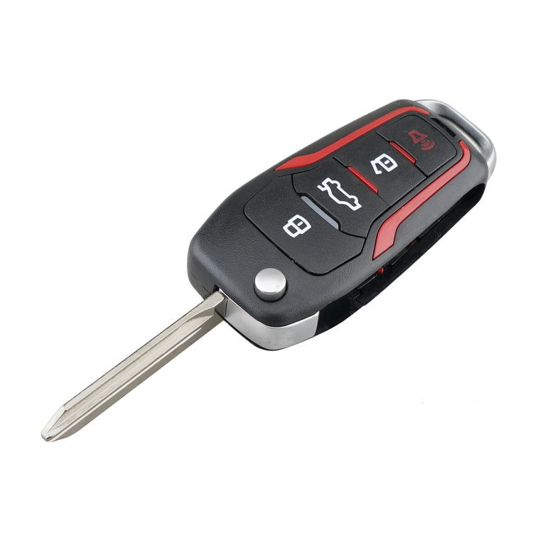 Chiave auto pieghevole 4 pulsanti 315MHz per Ford