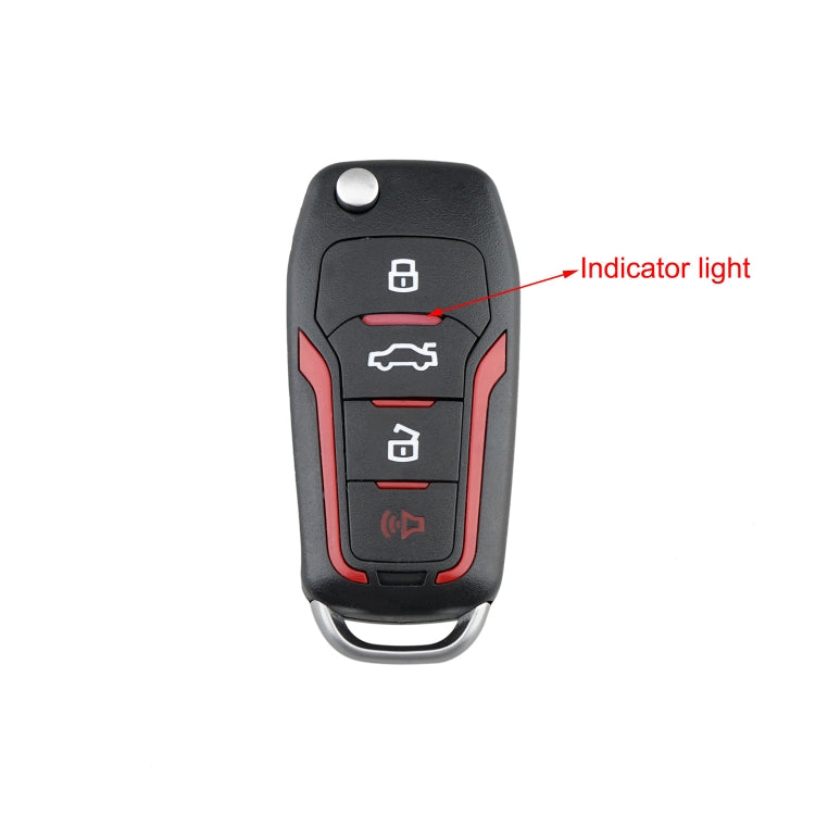 Chiave auto pieghevole 4 pulsanti 315MHz per Ford