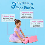Blocchi yoga ad alta densità per stretching gambe