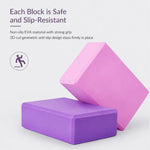 Blocchi yoga ad alta densità per stretching gambe