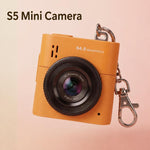 Mini fotocamera digitale tascabile HD S5 6400PX con schermo LCD da 1,4 pollici.