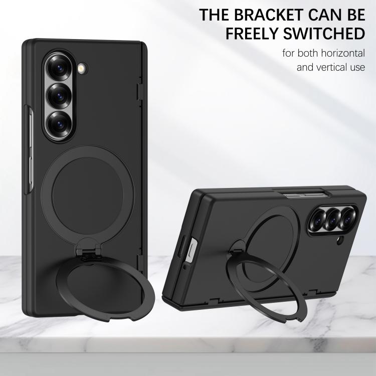 Custodia in PC con supporto magnetico girevole per Galaxy Z Fold8 Ultra e Fold7