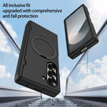 Custodia per telefono in PC con cerniera girevole a 360° per Galaxy Z Fold6