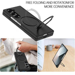 Custodia per telefono in PC con cerniera girevole a 360° per Galaxy Z Fold6