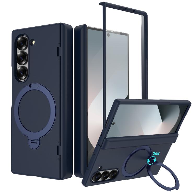 Custodia per telefono in PC con cerniera girevole a 360° per Galaxy Z Fold6