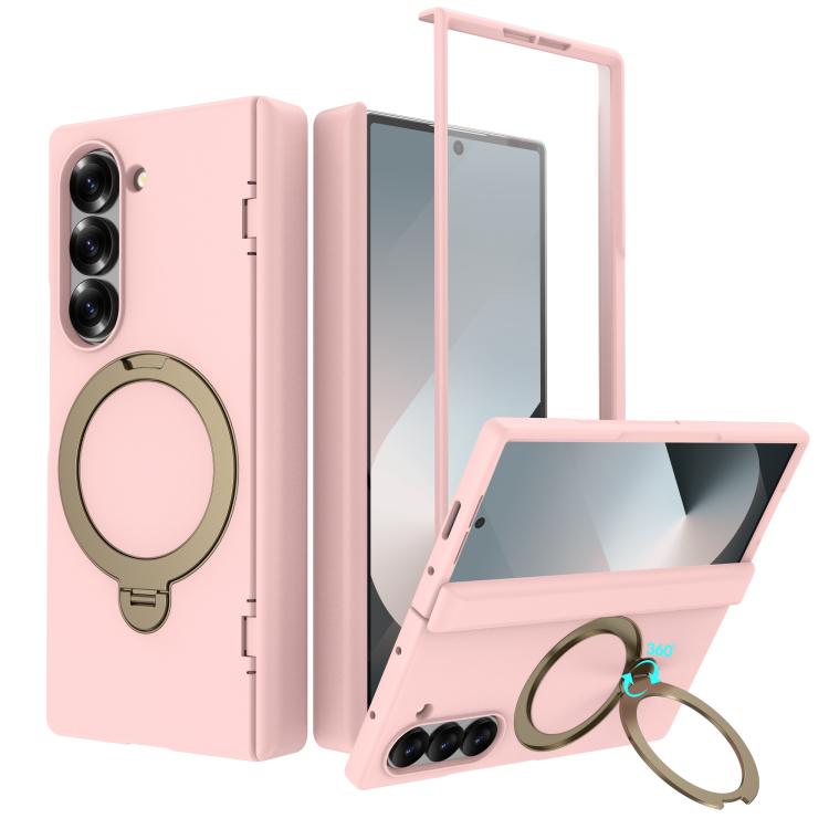 Custodia per telefono in PC con cerniera girevole a 360° per Galaxy Z Fold6