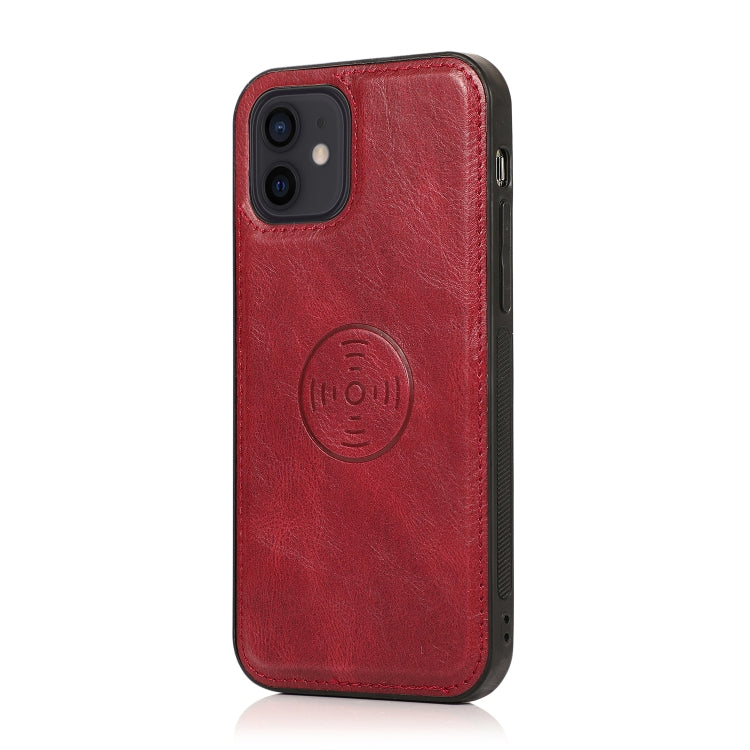 Custodia in pelle magnetica per iPhone 12 con supporto