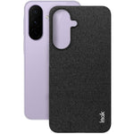 Custodia tessuto PU e PC per Galaxy A27 5G con protezione fotocamera
