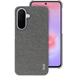 Custodia tessuto PU e PC per Galaxy A27 5G con protezione fotocamera