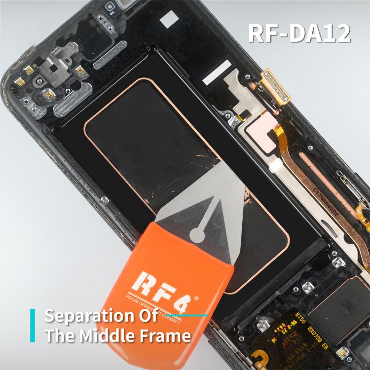 Set di lame multifunzione RF4 RF-DA12 per smontaggio e rilavorazione di telefoni cellulari, raschiatura e rifinitura., RF-DA12