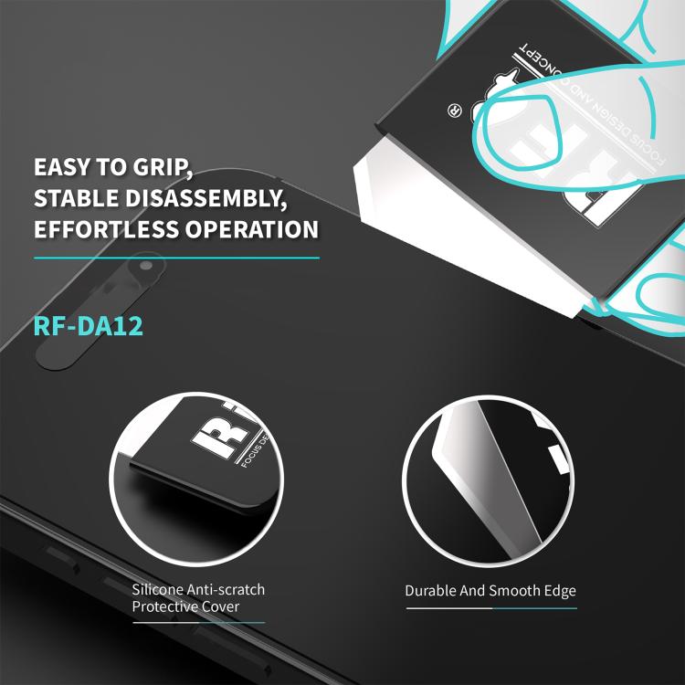Set di lame multifunzione RF4 RF-DA12 per smontaggio e rilavorazione di telefoni cellulari, raschiatura e rifinitura., RF-DA12