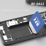 Set di lame multifunzione RF4 RF-DA12 per smontaggio e rilavorazione di telefoni cellulari, raschiatura e rifinitura., RF-DA12