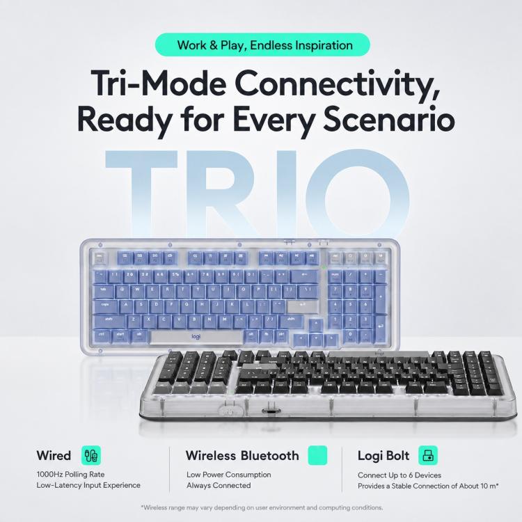 Tastiera meccanica wireless Logitech ALTO KEYS K98M Plus