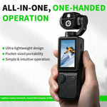 Videocamera sportiva stabilizzata Q9 con schermo IPS da 2 pollici e risoluzione 4K UHD.