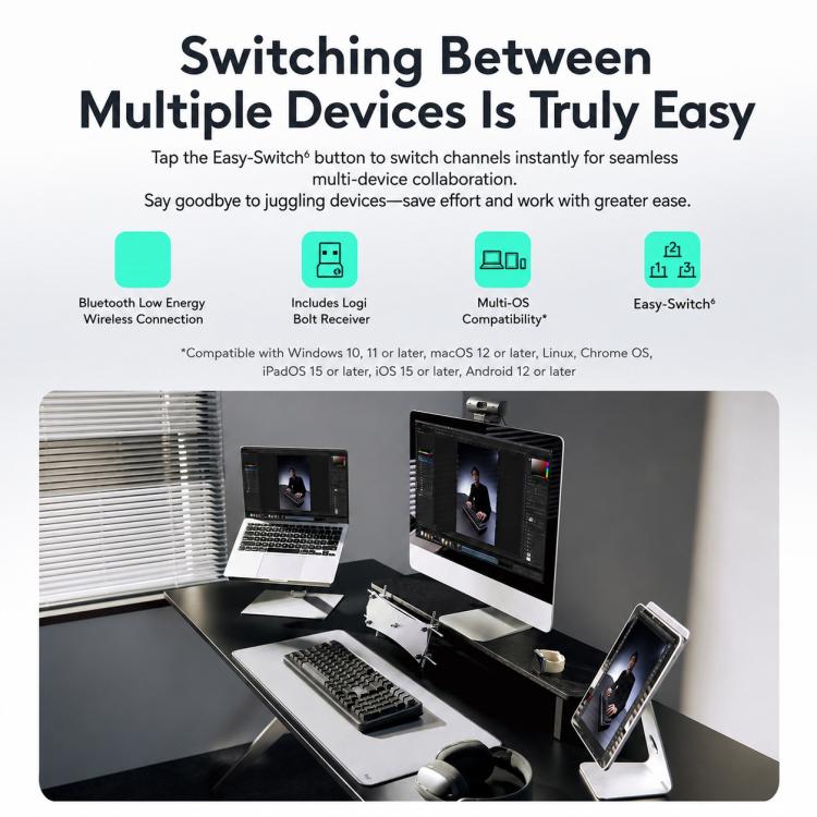 Tastiera meccanica wireless Logitech ALTO KEYS K98S Plus