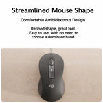 Mouse cablato Logitech M520 Business silenzioso